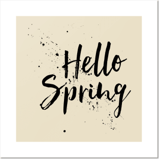 Hello Spring Posters and Art